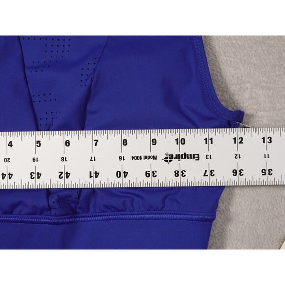 Sincerely Jules Active Womens Blue Activewear Sports Racerback Tank Bra Size XS - Picture 4 of 7